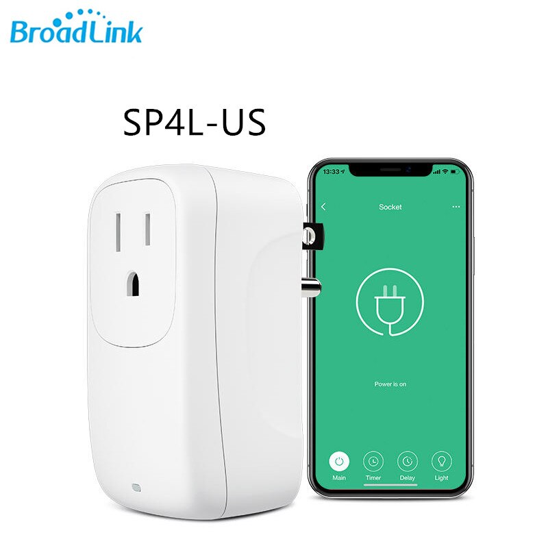 BroadLink SP4L ̱ ǥ   Ʈ ÷ 15A, Ʈ  WiFi APP   Alexa Google Ȩ ȣȯ 